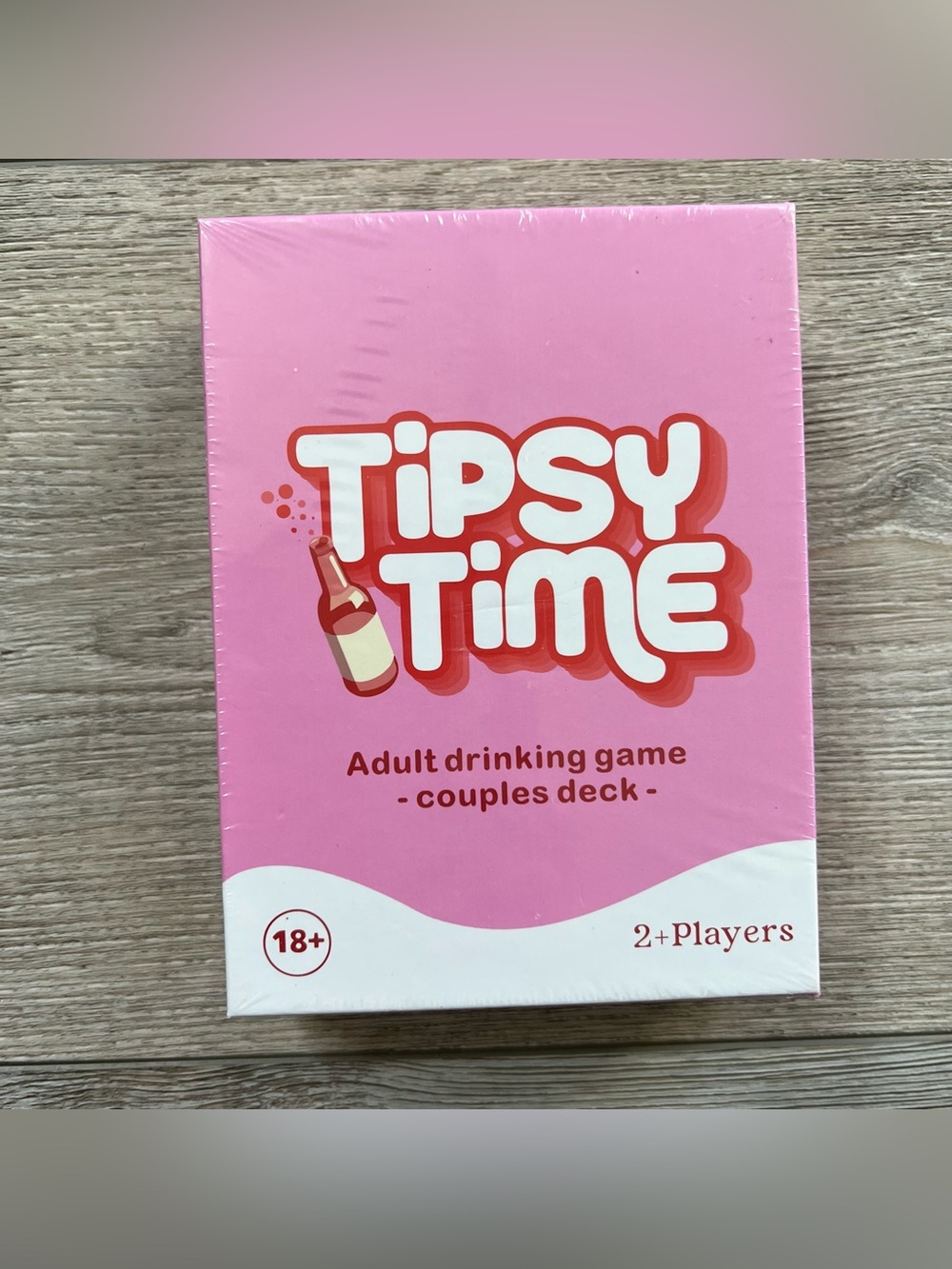 NIB Tipsy Time Couples Card Game